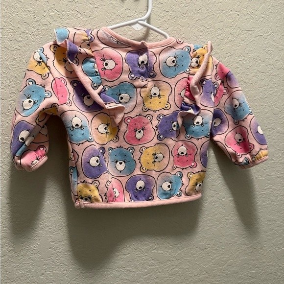 Care Bears Baby Sweat Shirt with Ruffles Size 3/6 Months - Picture 4 of 4